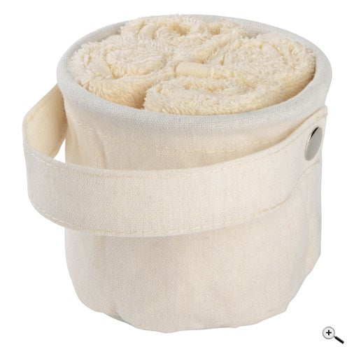 set panier de 4 serviettes