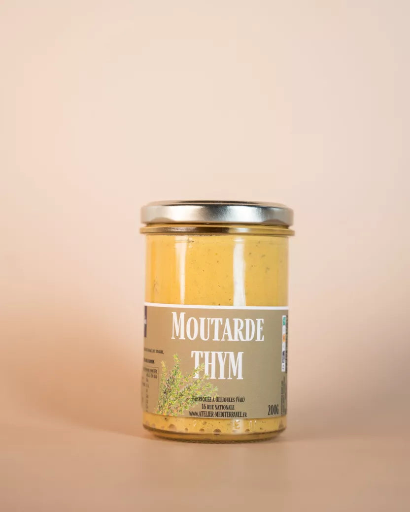 moutarde au thym