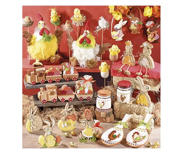 Sujet de Pâques en Bois