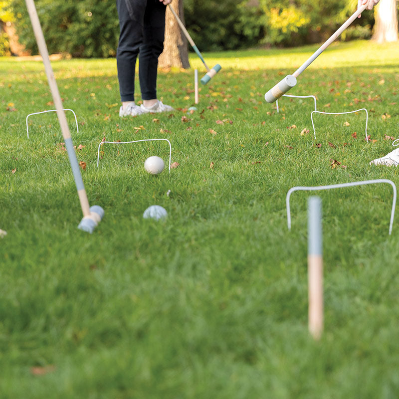 Jeu de Croquet en Bois