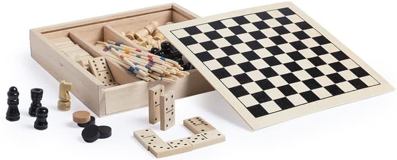 Boîte de Jeux en Bois