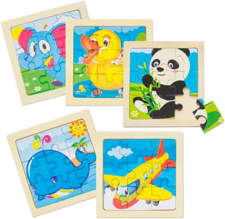 Puzzle en Bois 9 Pièces