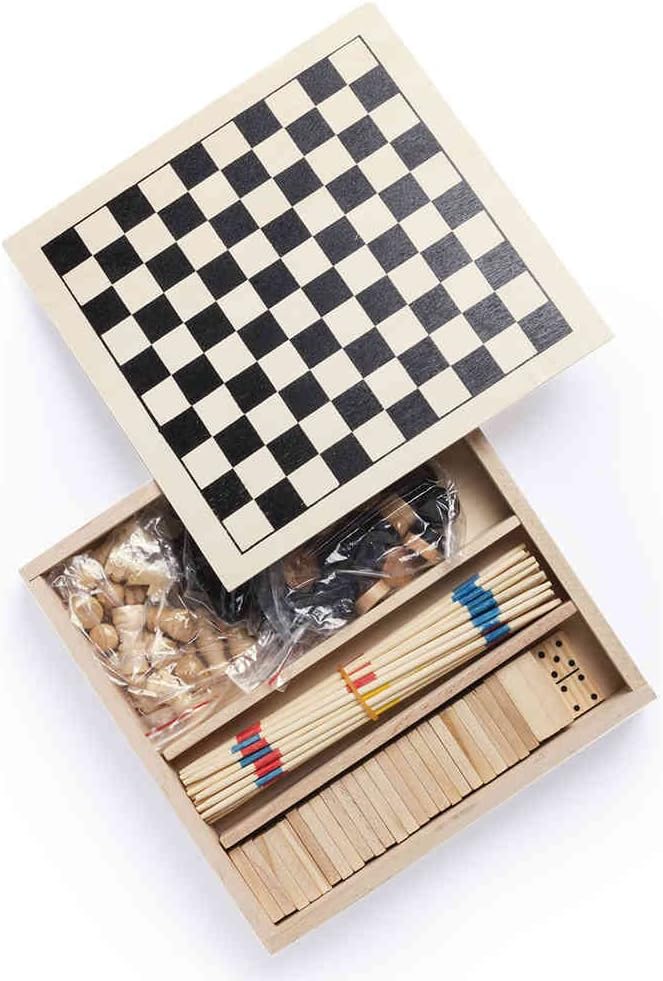 Boîte de Jeux en Bois