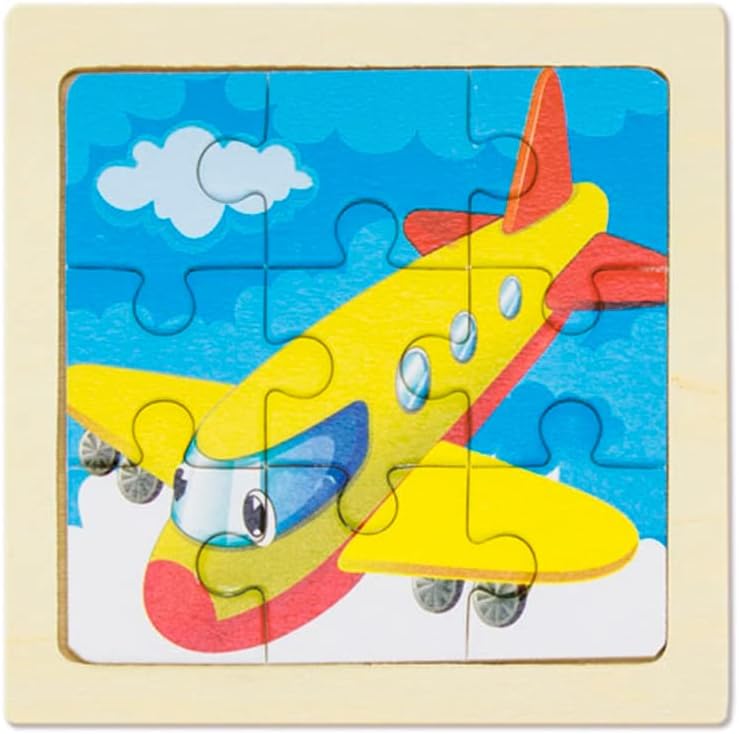 Puzzle en Bois 9 Pièces