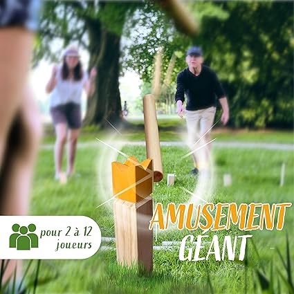 Jeu Kubb en Bois