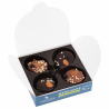 mendiants chocolat noir et lait