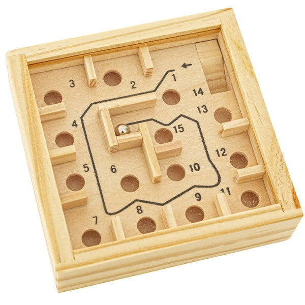 Jeu du Labyrinthe en Bois