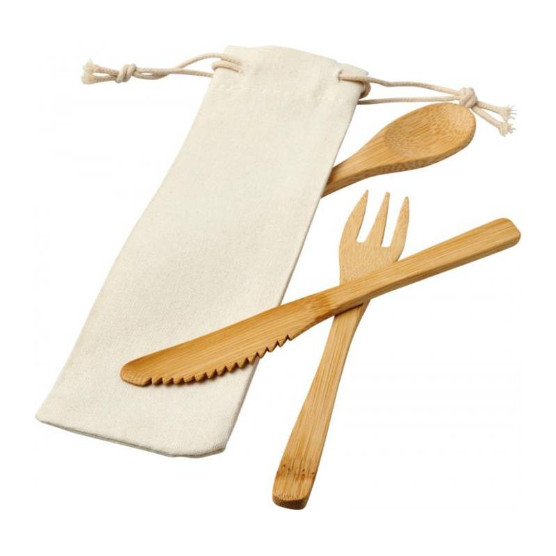 Set de Couverts en Bois