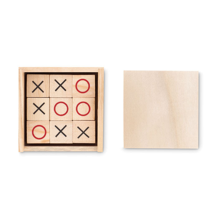 Jeu de Morpion en Bois