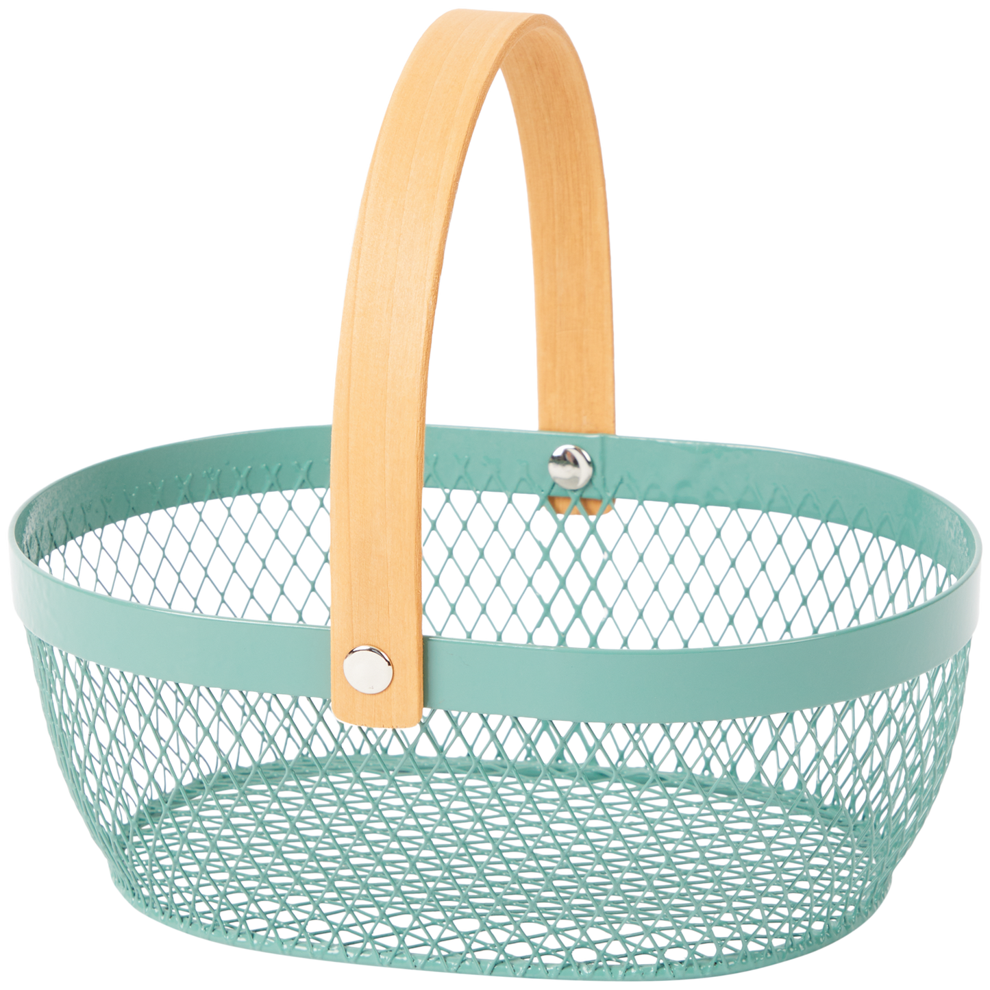 Panier MĂ©tal & Anse Bambou