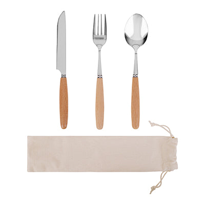 Set de Couverts en Acier