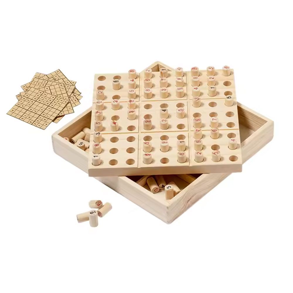 Jeu Sudoku en Bois