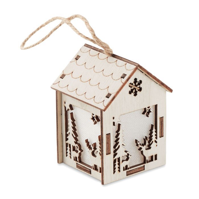 maison en panneau de bois MDF