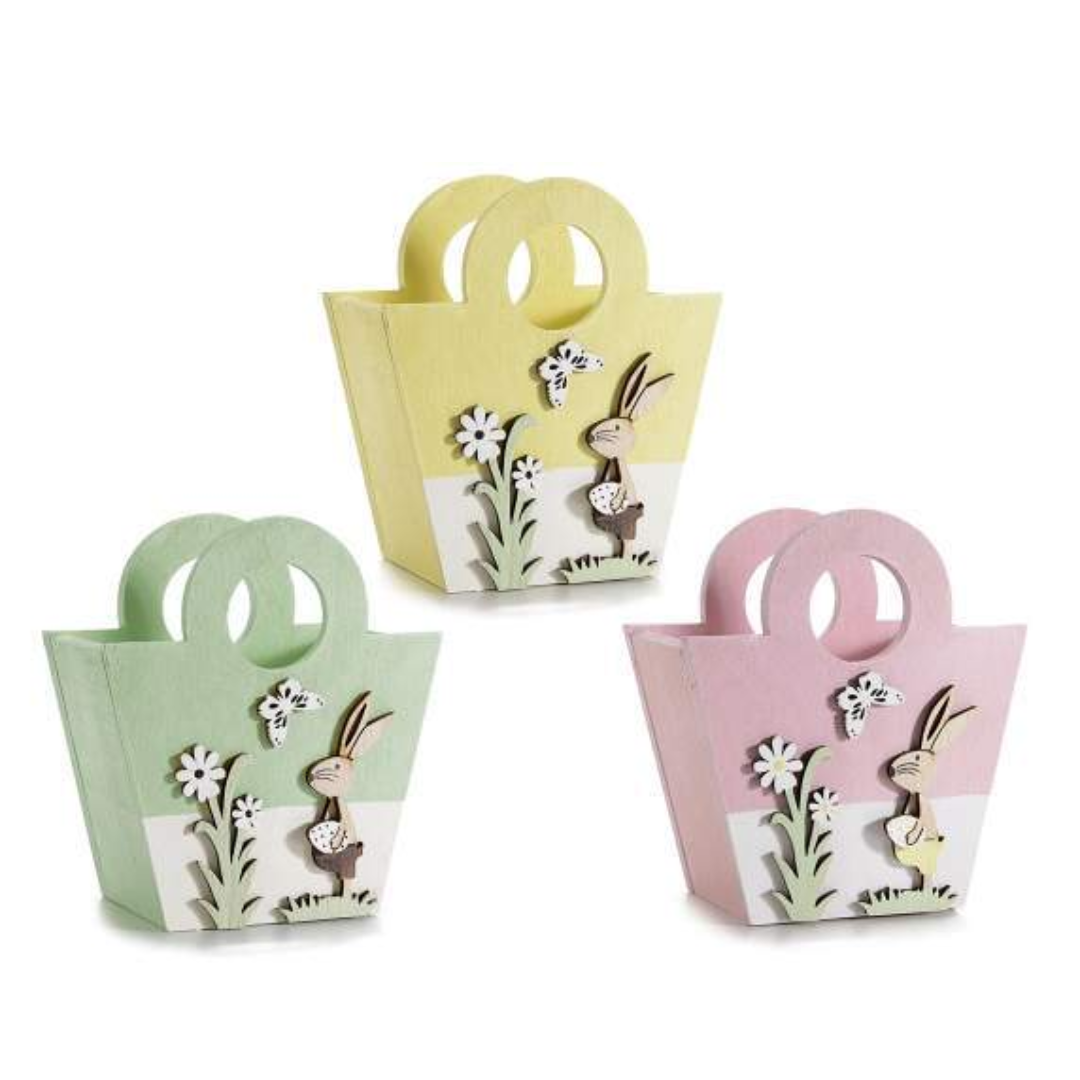 Panier de Pâques en Bois