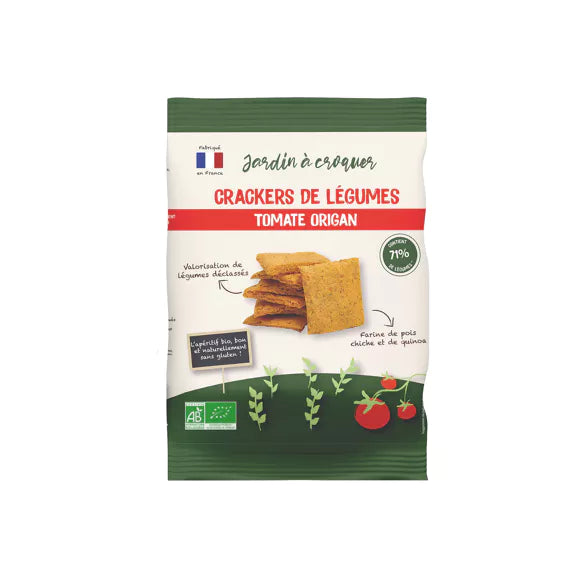 crackers de légumes bio