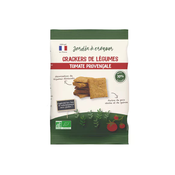 crackers de légumes bio