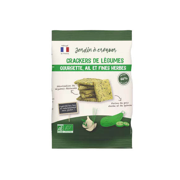 crackers de légumes bio