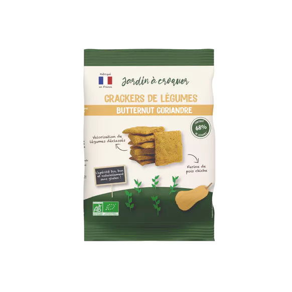 crackers de légumes bio