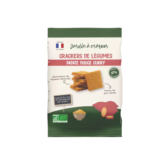 crackers de légumes bio