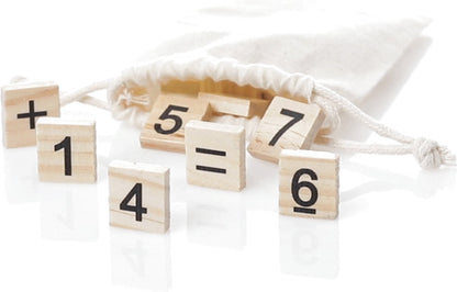 Jeu de Comptage en Bois