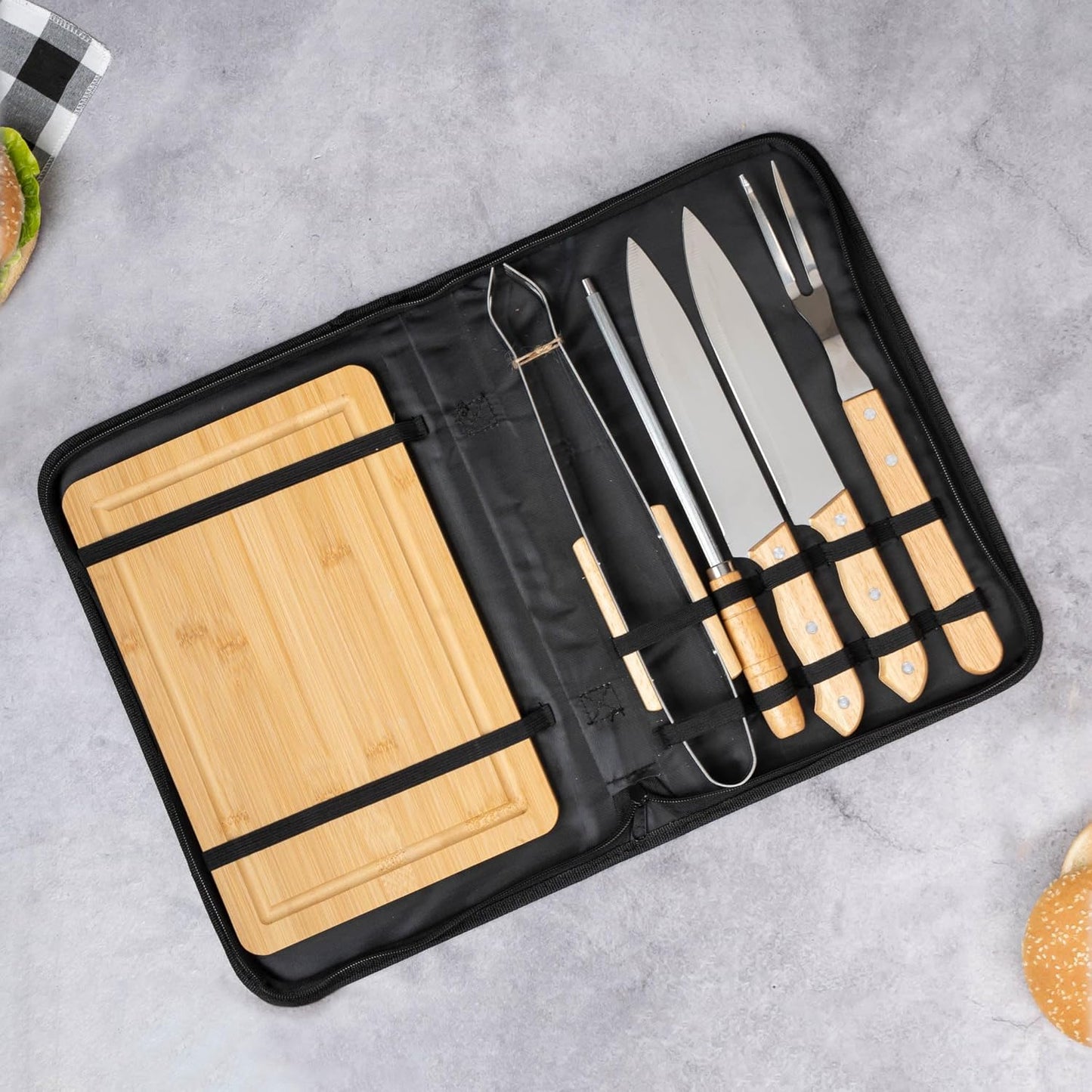 Set BBQ avec Pochette