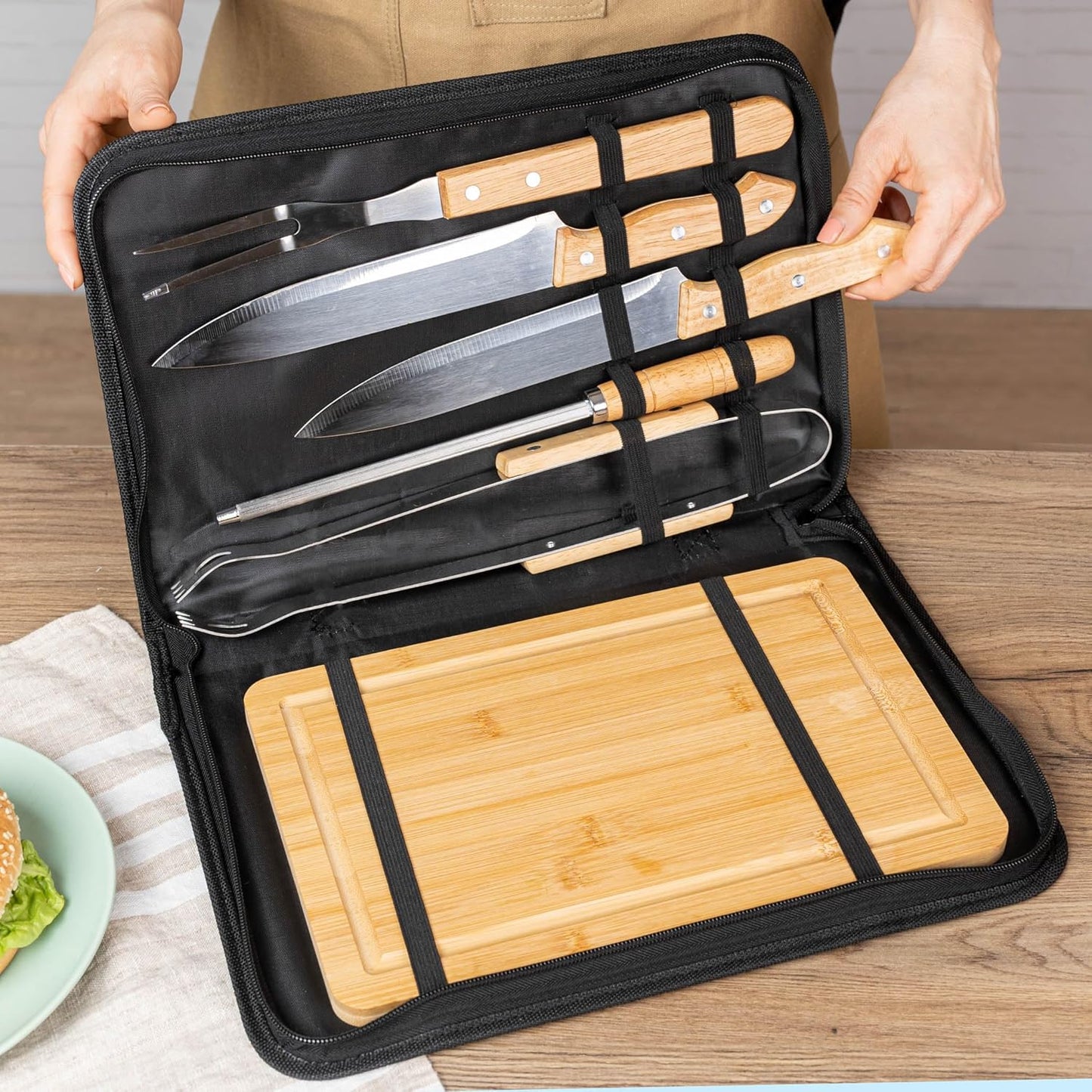 Set BBQ avec Pochette