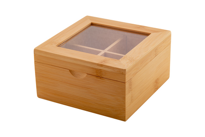 boîte à thé 4 compartiments
