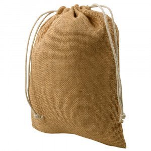 sac cordon en toile de jute