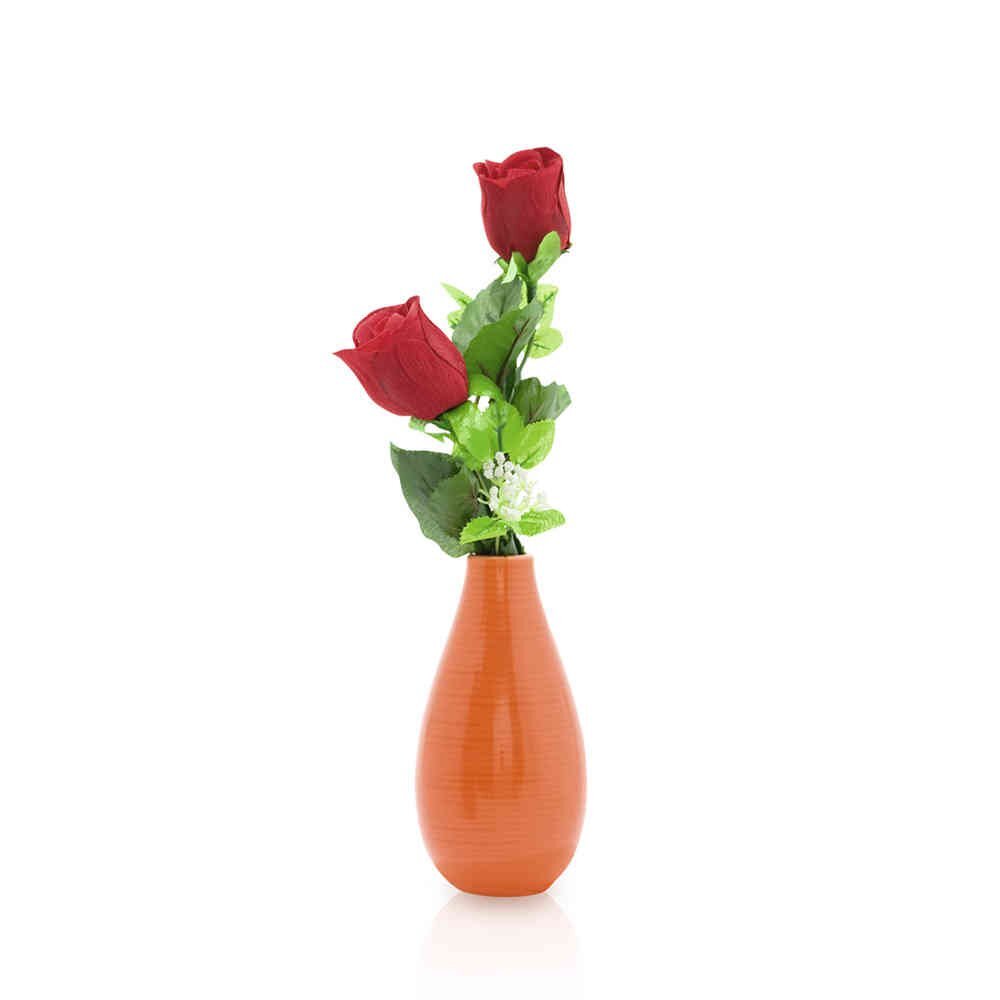 vase rouge en céramique