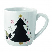 mug avec décoration de Noël