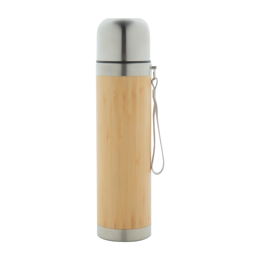 thermos en bambou